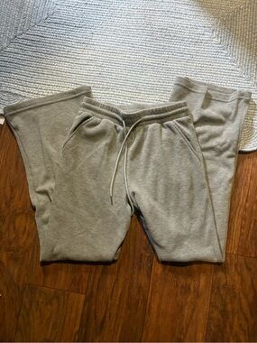 shosho Light Gray Loose Leg Sweatpants